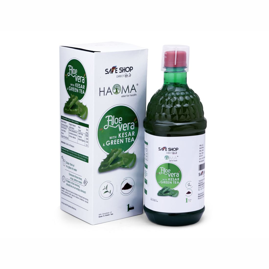 Haoma Aloe Vera with Kesar & Green Tea