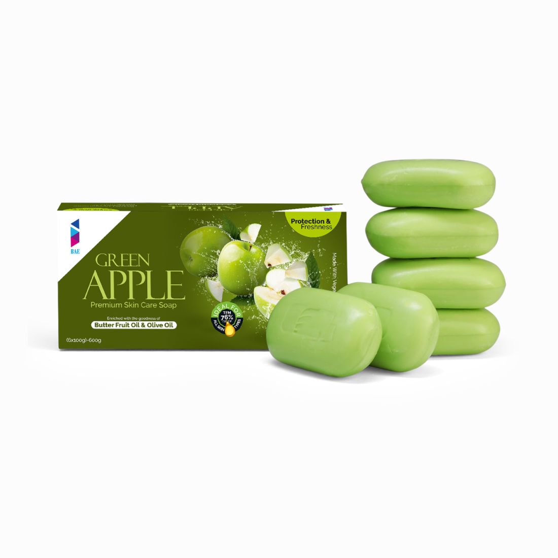 Bae Green Apple Premium Skin Care Soap