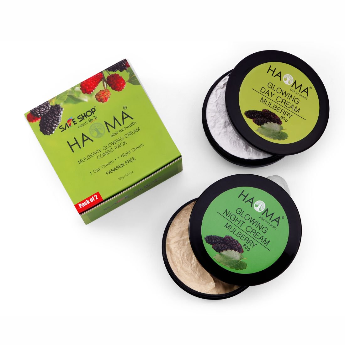 Haoma Mulberry Glowing Cream Combo Pack