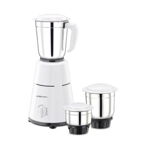 Bajaj 500 Watt GX - 1 Mixer Grinder with 3 Jars - White
